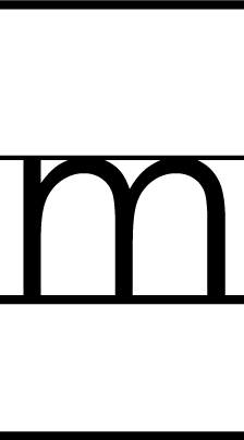 m